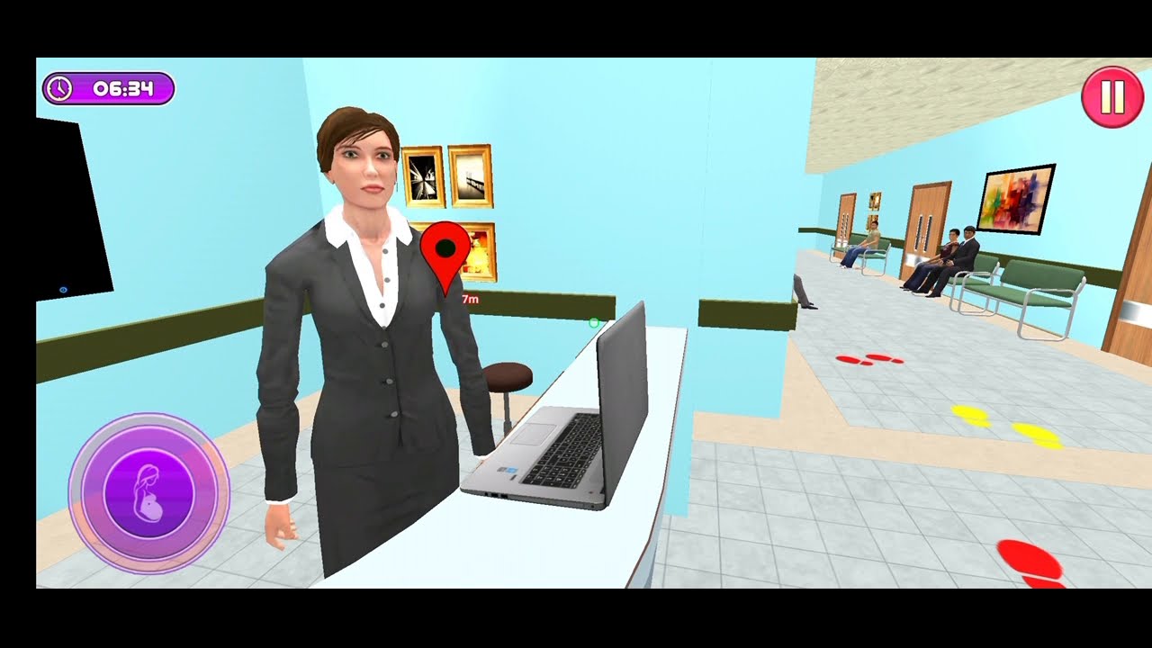 Pregnant Mother Game: Virtual MOM Pregnancy Sims | Gameplay Walkthrough | pregnant mother simulator