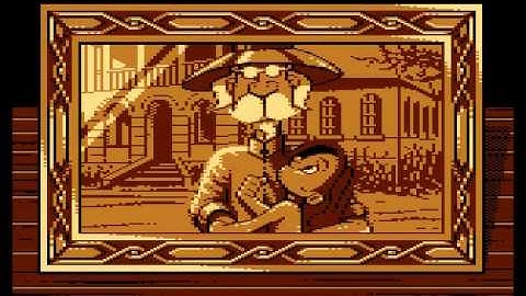 laura intro for Atari 8-bit