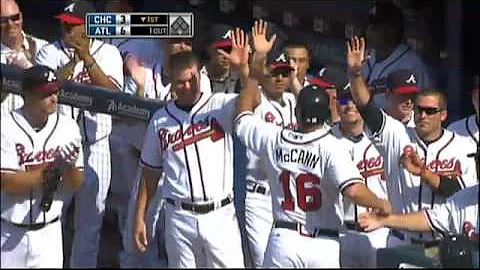 2010/04/05 Heyward's three-run homer