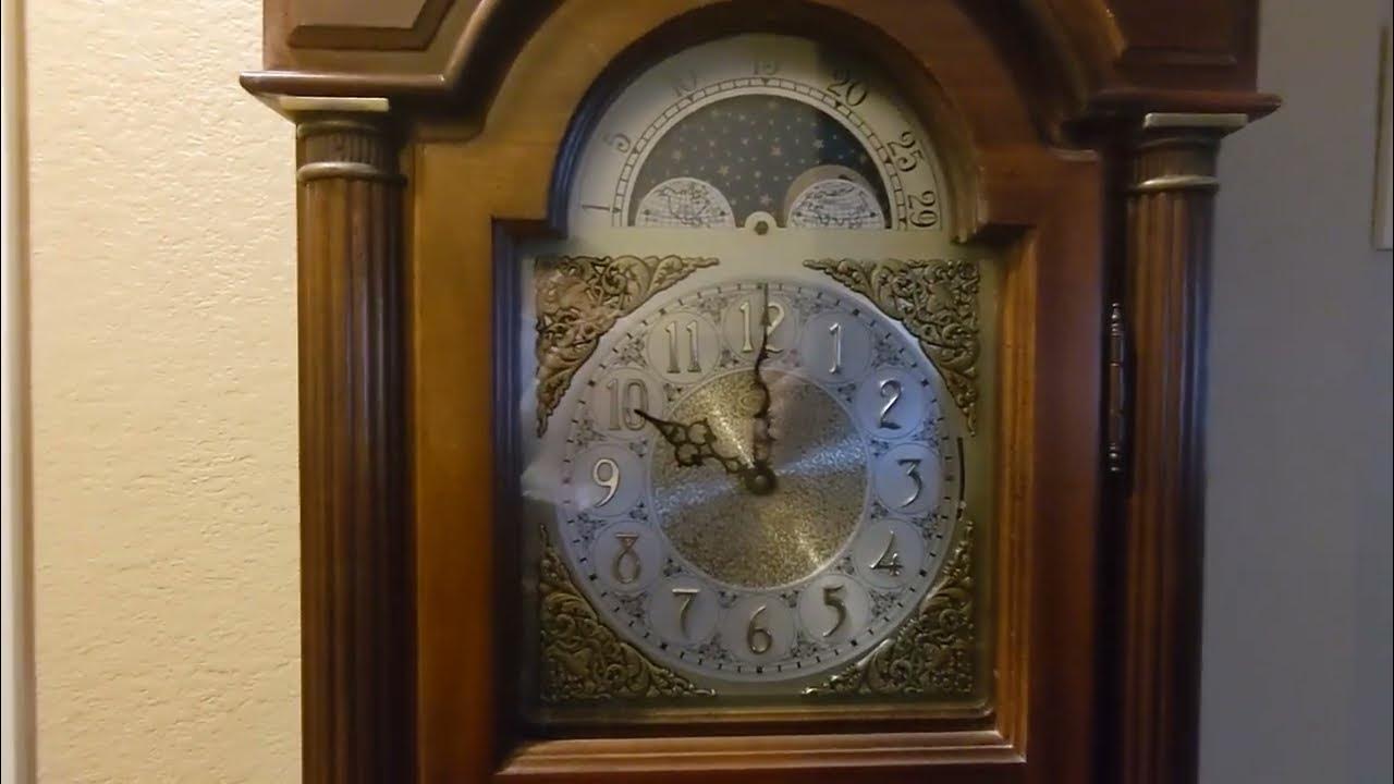Pearl Grandfather Clock Chimes 10 AM YouTube