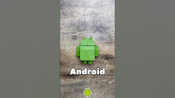 EASY ORIGAMI ANDROID LOGO TUTORIAL | HOW TO MAKE ORIGAMI ANDROID STEP BY STEP PAPER FOLDING