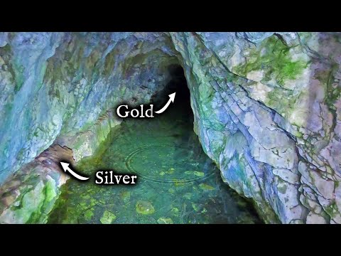 この廃鉱山を探索しているSILVERとGOLDを見つけました。