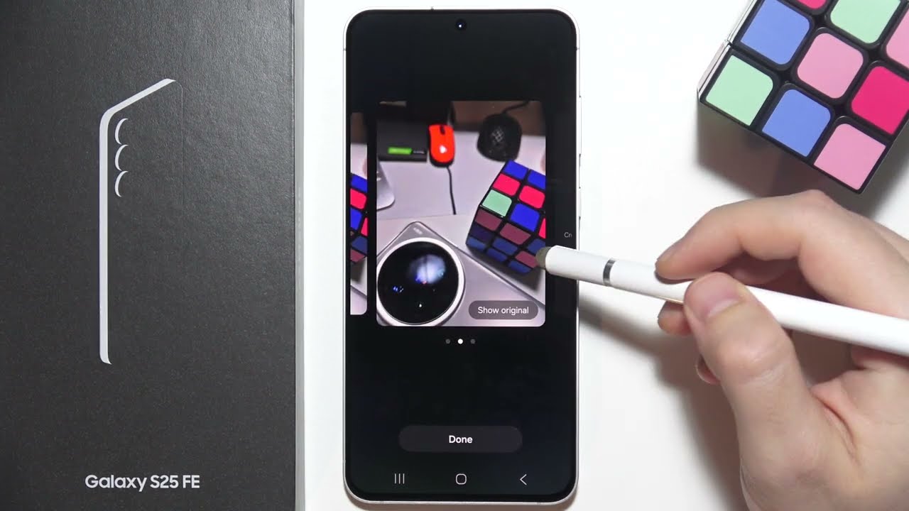 Samsung S25 FE: как использовать Sketch для создания изображений