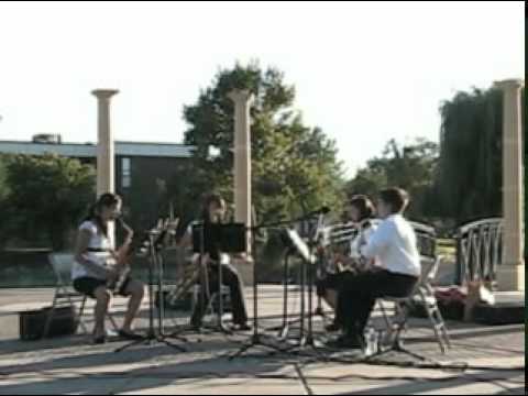 Bach: Little Fugue in G minor, Saxophone Quartet