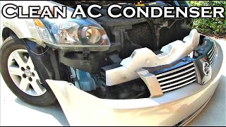 How To Clean Car's AC Condenser