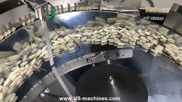 Double centrifugal feeder bowl customized parts high speed sorting feeding machine