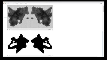 Making of Rorschach mask 2D and 3D animations