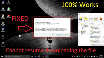 How to fix idm cannot resume downloading the file (100% Working)
