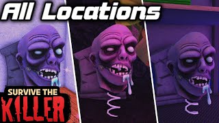 [GUIDE] ALL Grave Locations For Dead Fred // 🔪Survive The Killer