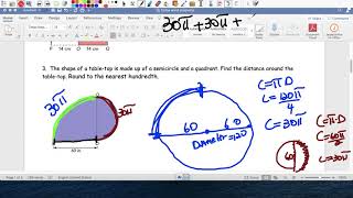 Circumference problems