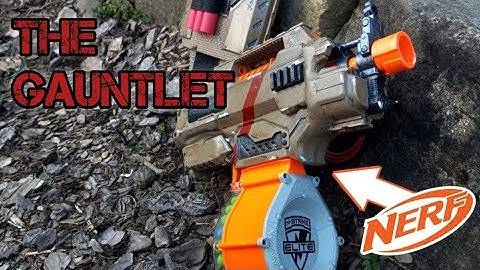 The Gauntlet. An arm mounted Nerf Blaster! Merge Masters 2025 entry.