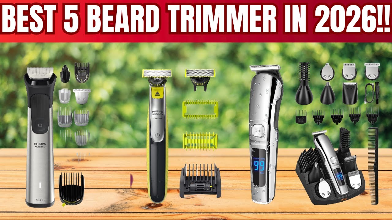 Top 5 Best Beard Trimmer in 2026?Which One Wins?