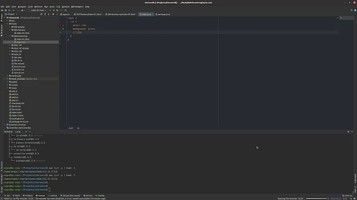 { WebStorm } { Intellij Idea } Автокомпиляция SCSS 👉 CSS с помощью "File Watchers"