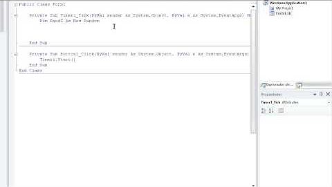 Making a Random Number Generator (Visual Basic 2008)