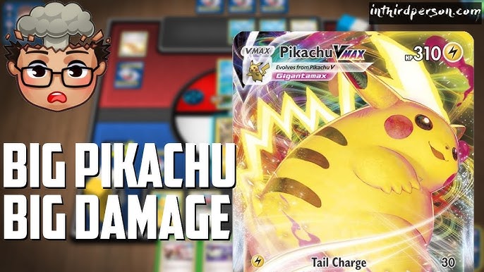 This AGGRESSIVE Pikachu VMAX Deck is NUTS!! - PTCGO 