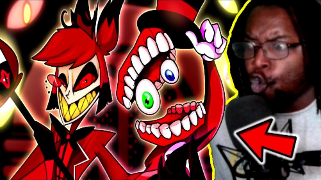 Caine vs Alastor - Amazing Digital Circus vs Hazbin Hotel - RAP BATTLE! Freshy Kanal / DB Reaction