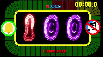 colorful ractangle ablaze font 100 seconds countdown timer  alarm🔔