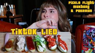 I Tried 6 VIRAL TikTok Pickles… Then Settled a Pokémon Bundle Battle! 🥒🎴