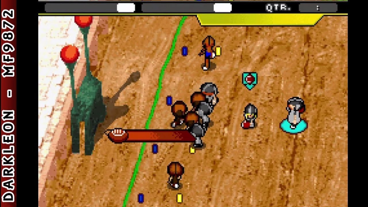 Game Boy Advance - Backyard Football © 2002 Infogrames - Gameplay