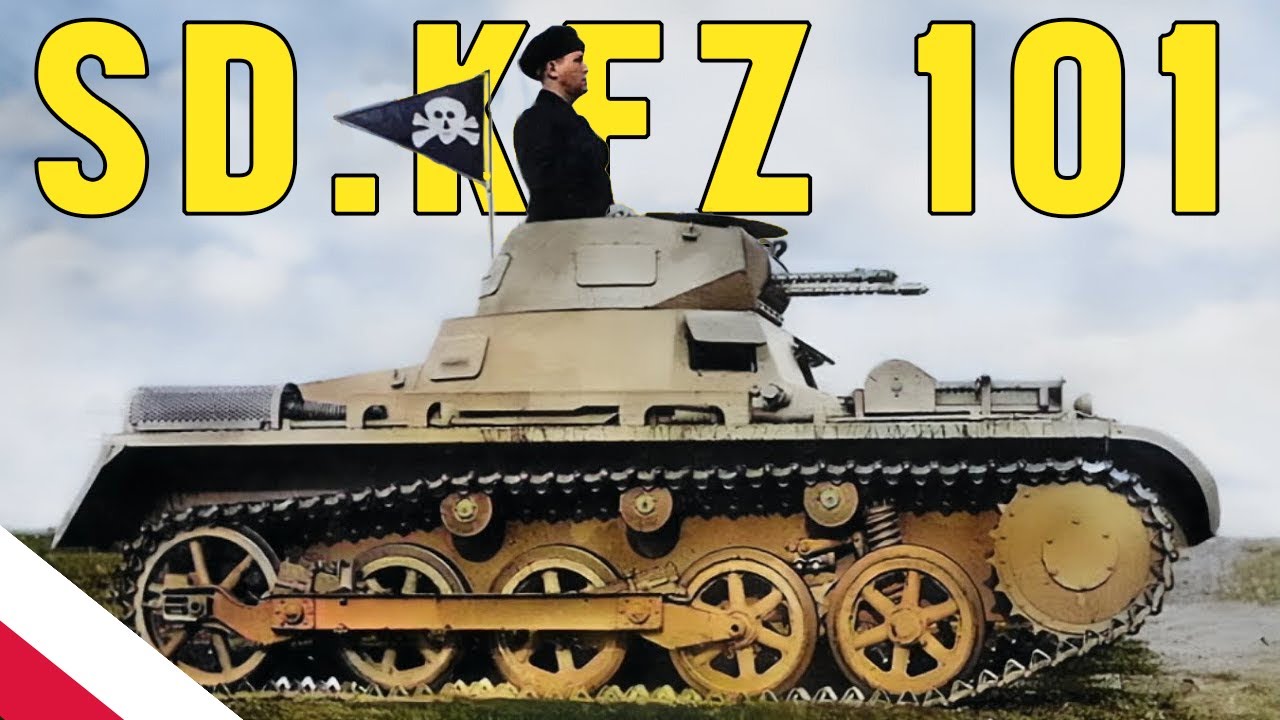 Kompletna Historia Niemieckiego Czołgu Panzer 1 | Pierwszy Masowo Produkowany Niemiecki Czołg