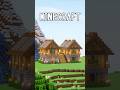 【マイクラ建築】2人用ハウスを建築してみた #shorts #minecraft #マイクラ #マイクラ建築