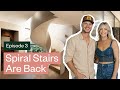 Spiral stairs are back  bay builds ep 3