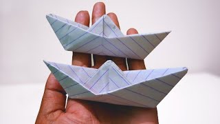 कागज की नाव बनाना सीखें//कागज की नाव/Kagaj ki nav//Kagaj ki naav//Paper boat//How to make boat//#3