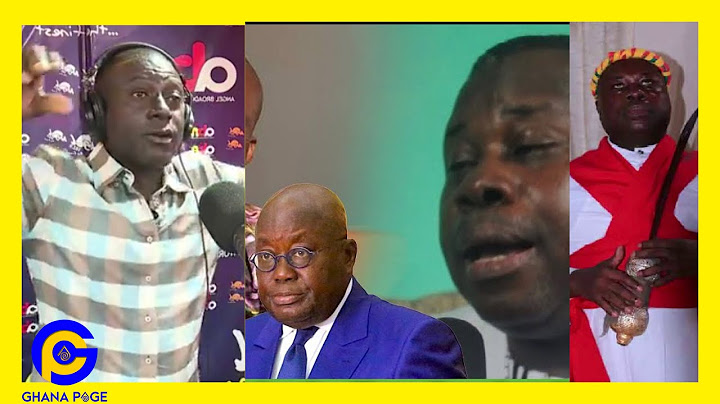 Osofo Kwabena Tawiah ‘Kwasiampanin’ in TR0UBLE after fαiled Nana Addo deαth prophecy-Captain Smart🔥