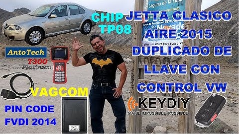 Habilitar Programacion Llave Control Jetta Clasico Aire 2015