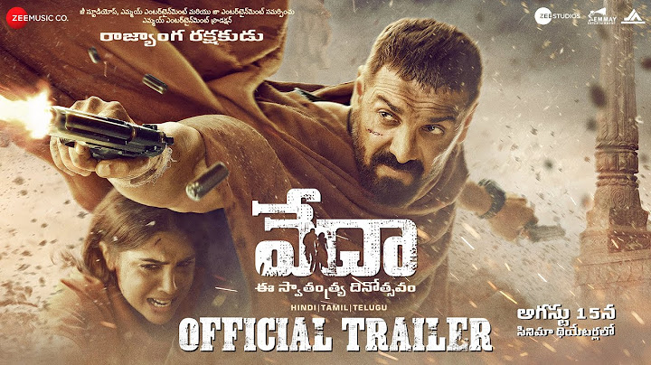 Vedaa | Official Trailer - Telugu | In Cinemas 15th Aug | John A | Sharvari | Abhishek B | Nikkhil A