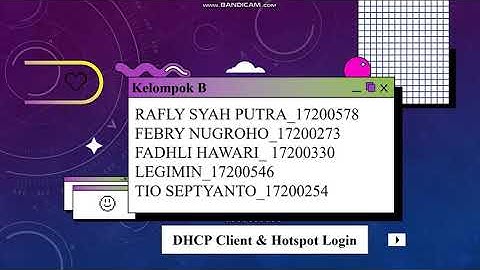 Tutorial Konfigurasi Mikrotik (DHCP Client & Hotspot Login)