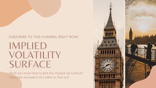 Famous Plot the Implied Volatility Surface With Python Code Net Worth