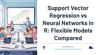Support Vector Regression vs Neural Networks in R: Flexible Models Compared