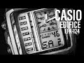 CASIO EFA-124 EDIFICE battery change.