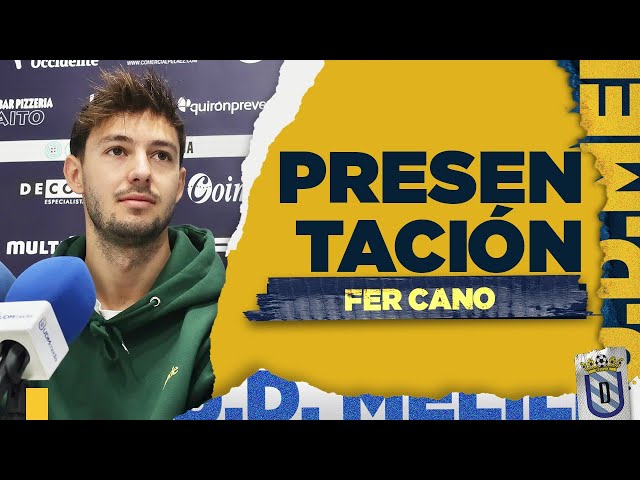 PRESENTACIÓN | Fer Cano como nuevo jugador unionista