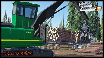 New Trailer Fits Lots of Shorts! - TimeLapse Logging 19 - Farming Simulator 2019 - FDR Logging