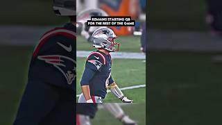 Bailey Zappe Replaces Mac Jones...Then SCORES☠️☠️  #shorts #nfl