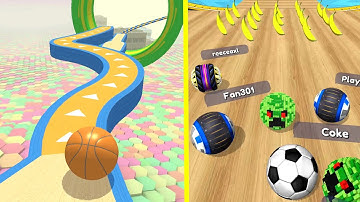 Going Balls Vs Action Balls All Levels Gameplay Android iOS #54