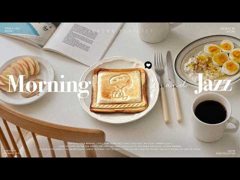 Playlist | Morning Jazz to Start Your Day ☀️💕 | Refreshing Swing Jazz BGM | Cafe & Shop