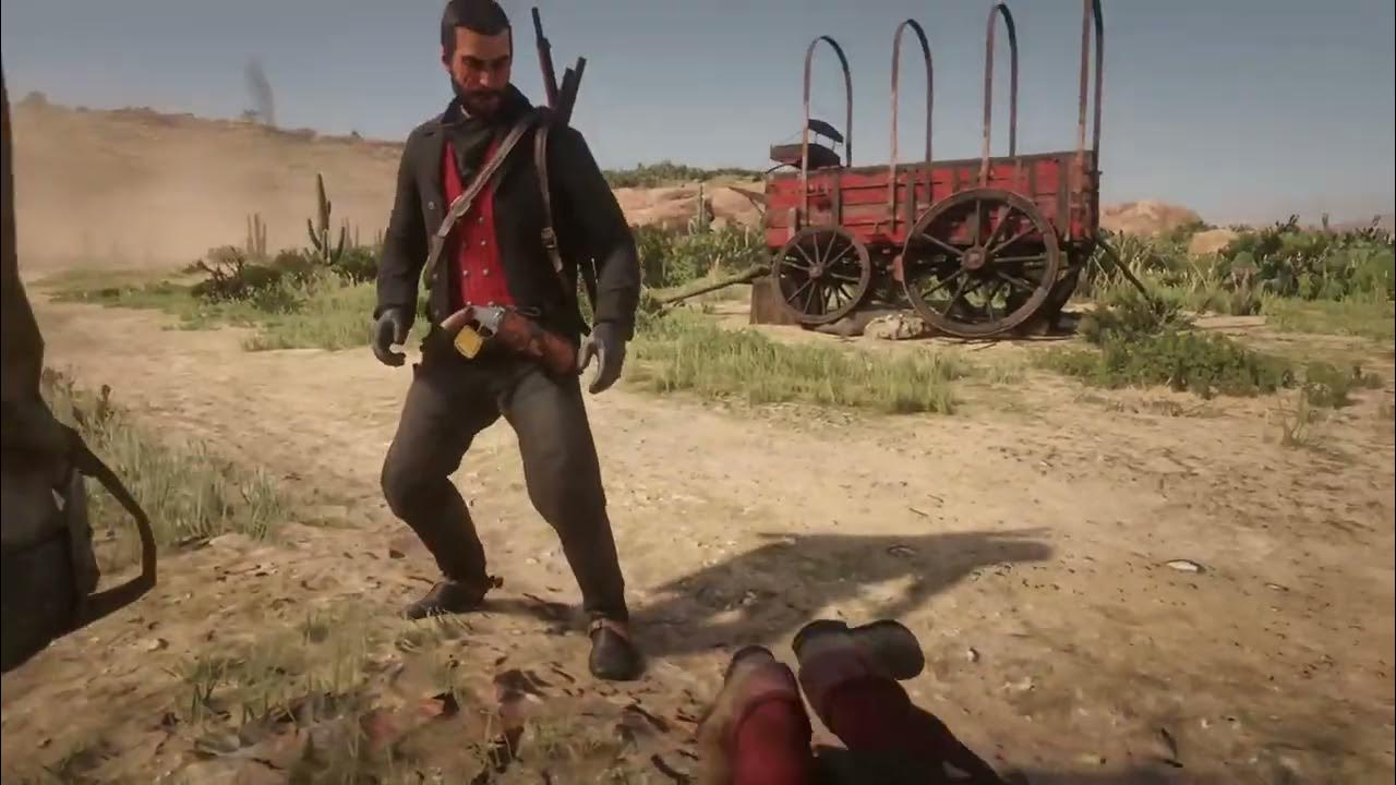 Something is on my face Red Dead Redemption 2 YouTube