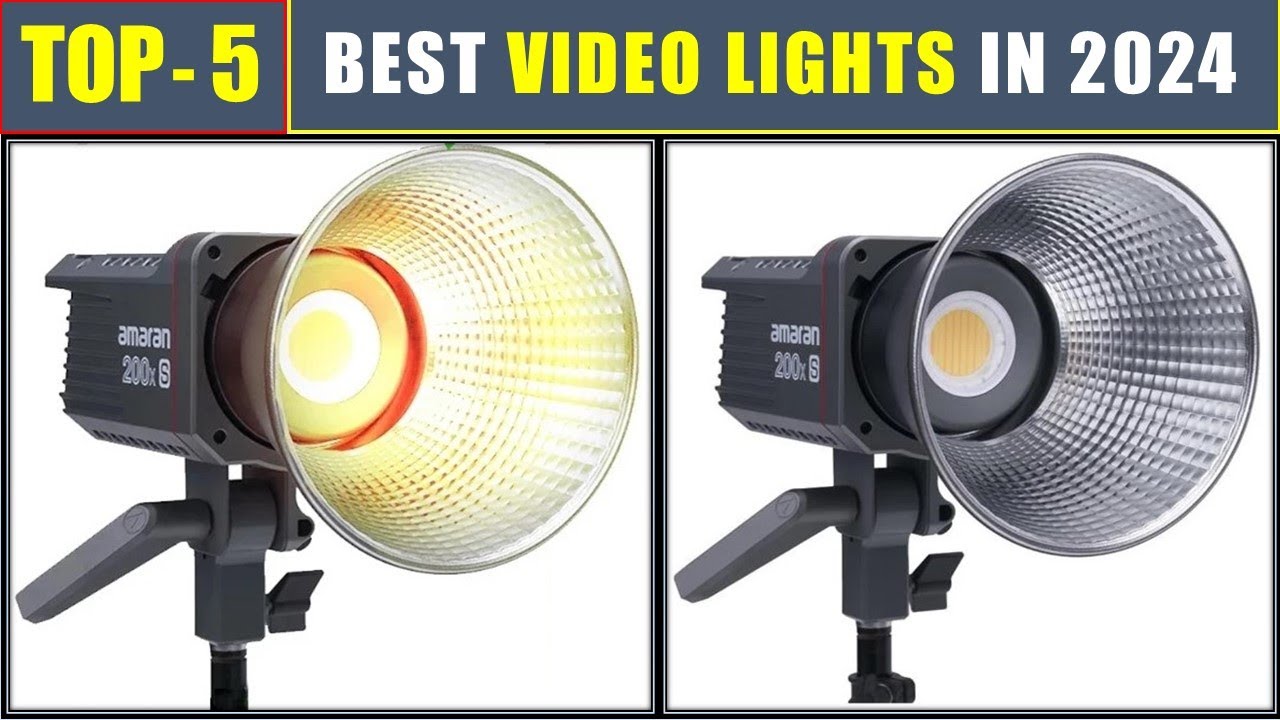 TOP 5 BEST Video Lights In 2024 - Best Amaran 200x S Video Lights Review