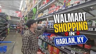 Shopping At Walmart In Harlan Ky