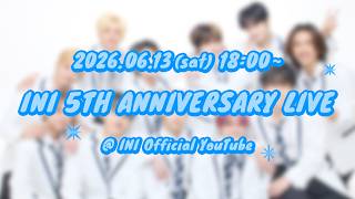 INI 5TH ANNIVERSARY LIVE