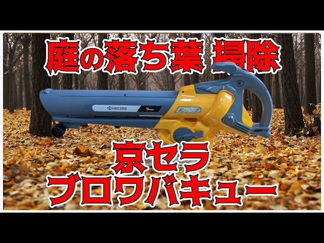 庭掃除に便利?】 落ち葉掃除機 ブロワ レビュー / 京セラ ブロワ 庭掃除に便利?】 落ち葉掃除機 ブロワ レビュー / 京セラ ブロワ