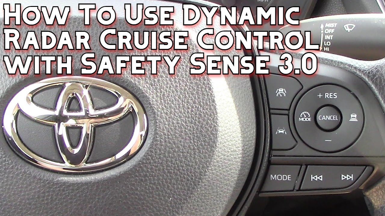 toyota dynamic radar cruise control turn off