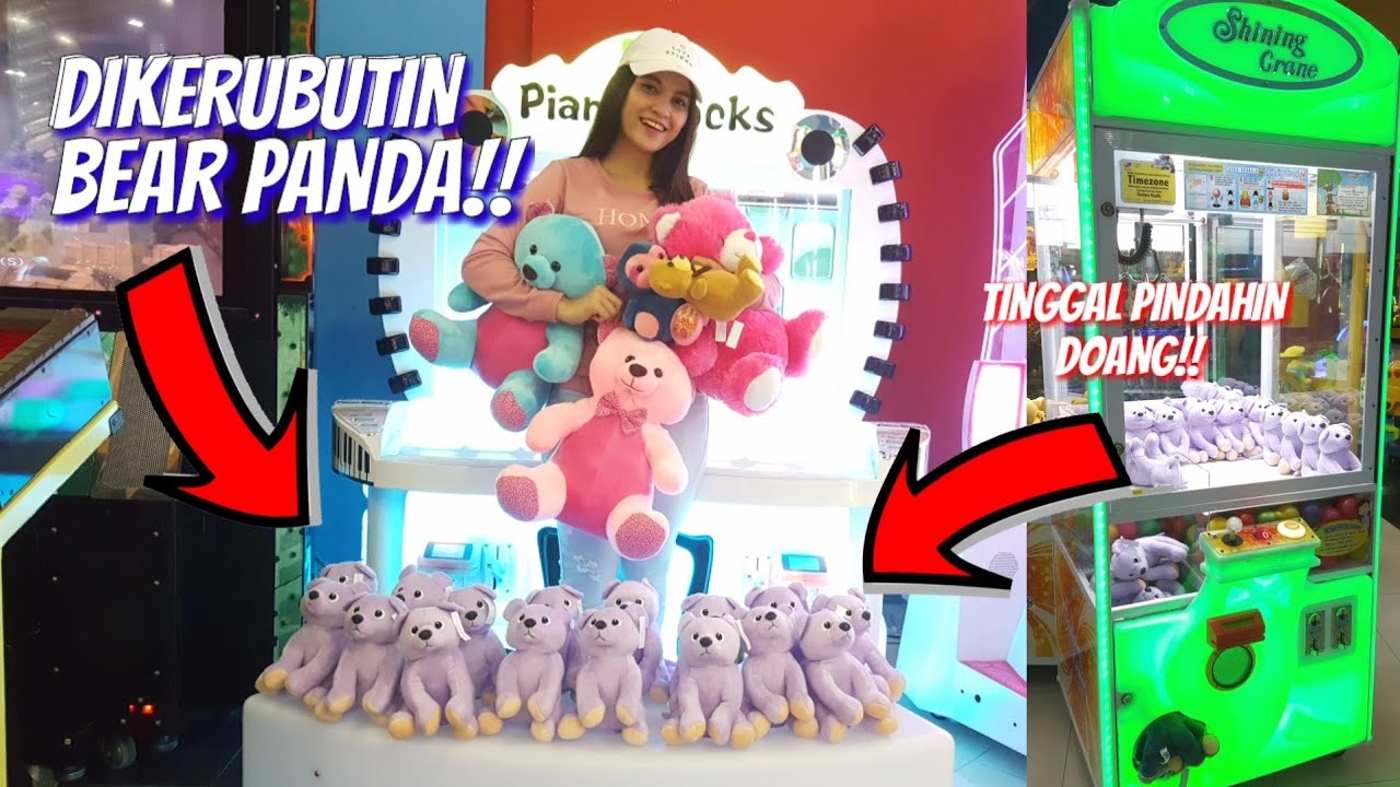 TRIK AMPUH ALA ANI NURHAYANI..!! AUTO MENANG BANYAK BONEKA DARI MESIN CAPIT!!