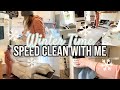 WINTER CLEAN WITH ME 2022 | SPEED CLEANING MOTIVATION