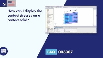 [EN] FAQ 003307 | How can I display the contact stresses on a contact solid?
