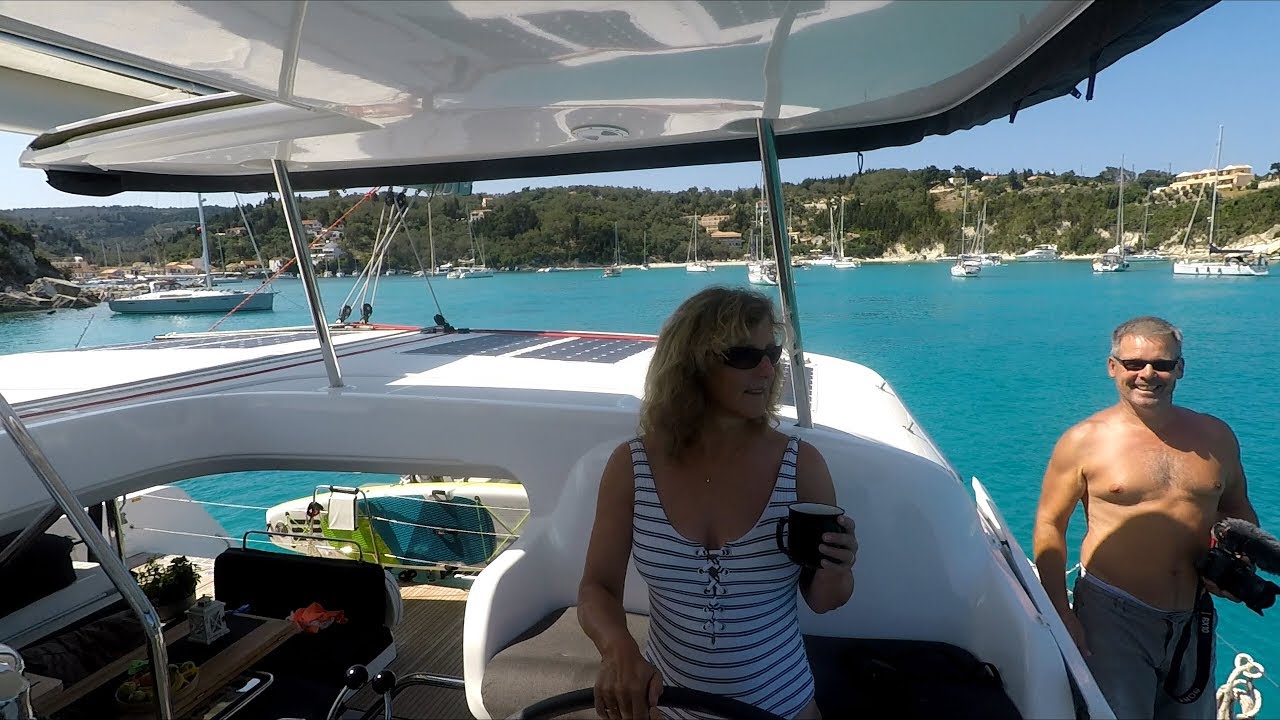 Antipaxos to Corfu - Sailing Greatcircle (ep.84)