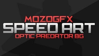 MozoGFX - Speed Art - Optic Predator Background